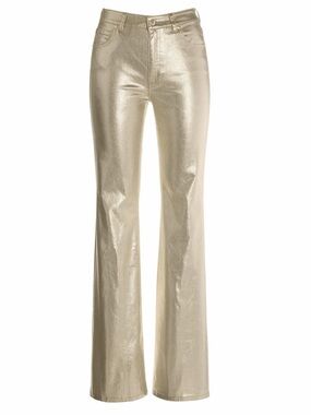 NWT Boston Proper Monterey Metallic Coated High Waist Bootcut Jean